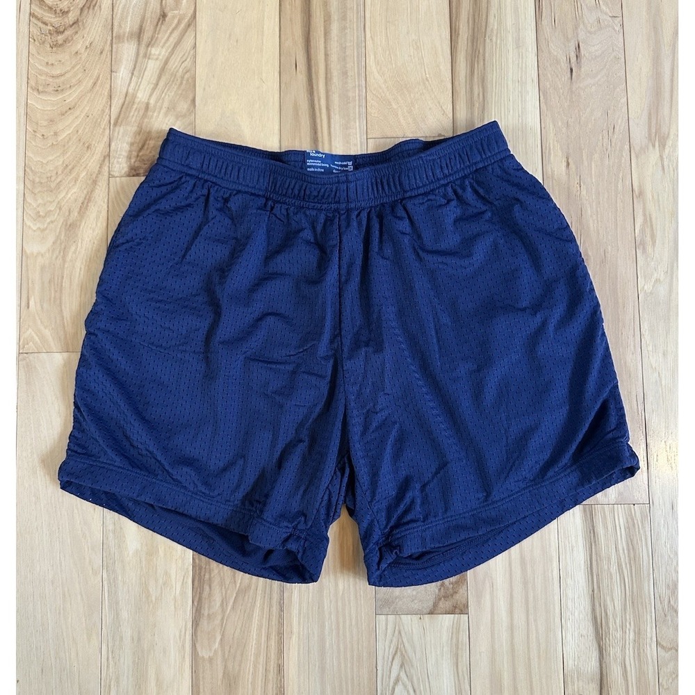 Nice Laundry Shorts Mens Small Blue Mesh Lined Skull Pirate Lounge Athletic